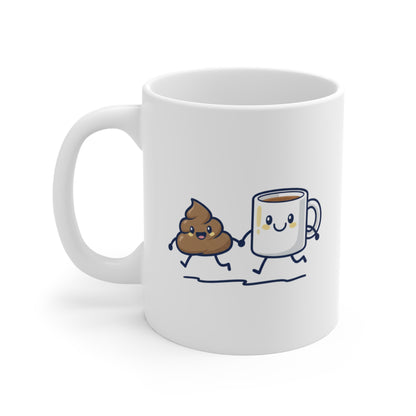 Skipping Coffee and Poop - Coffee Mug!!