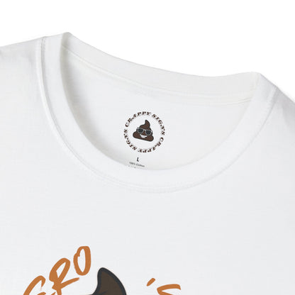 Zero Poops Given - Daring T-Shirt, for those who give zero poops about stuff - Gift