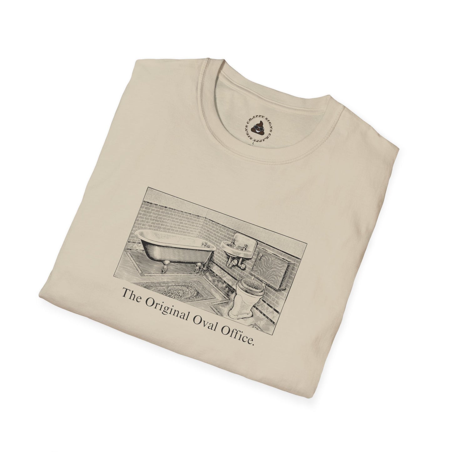 The ORIGINAL Oval Office - The Classic Bathroom Tee