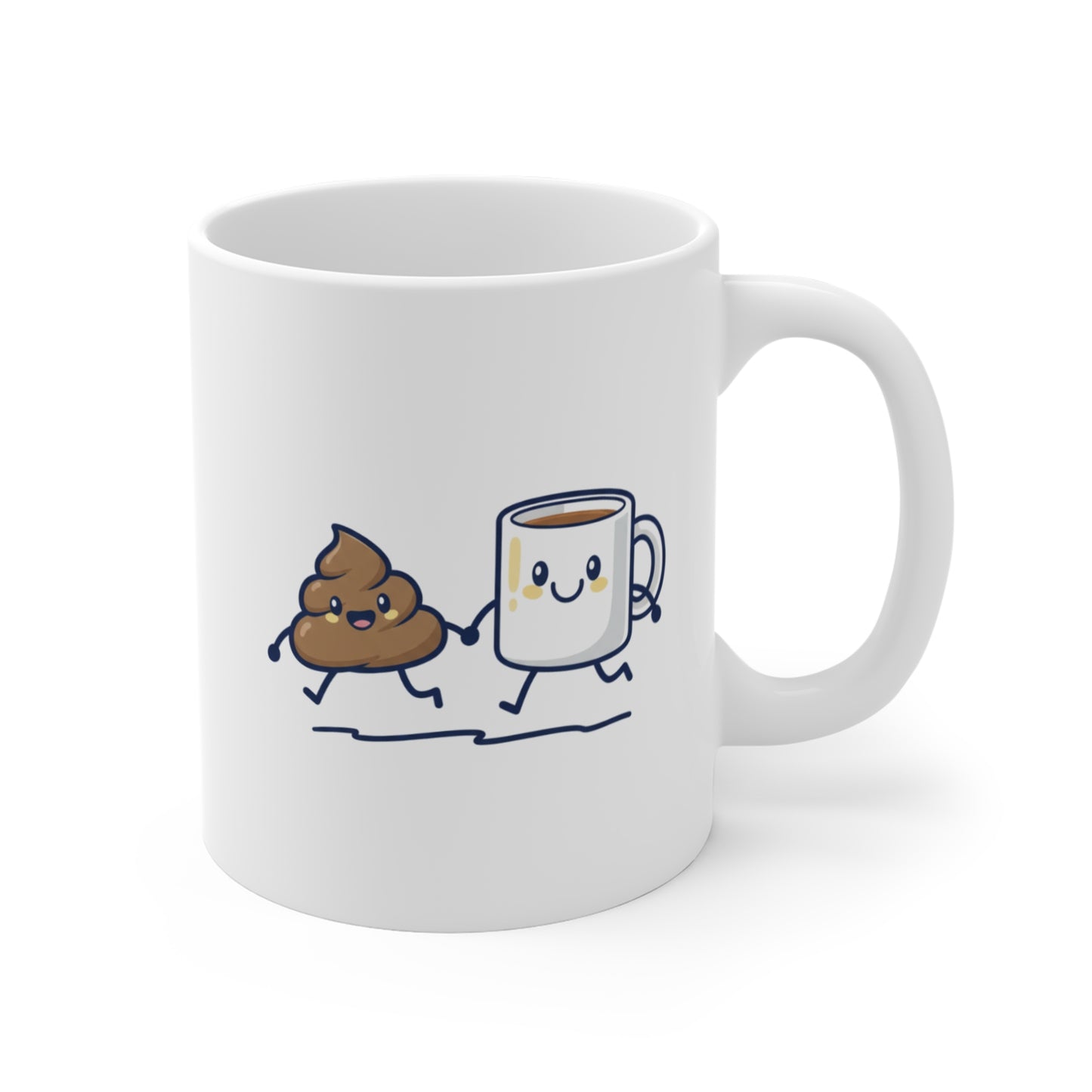 Skipping Coffee and Poop - Coffee Mug!!