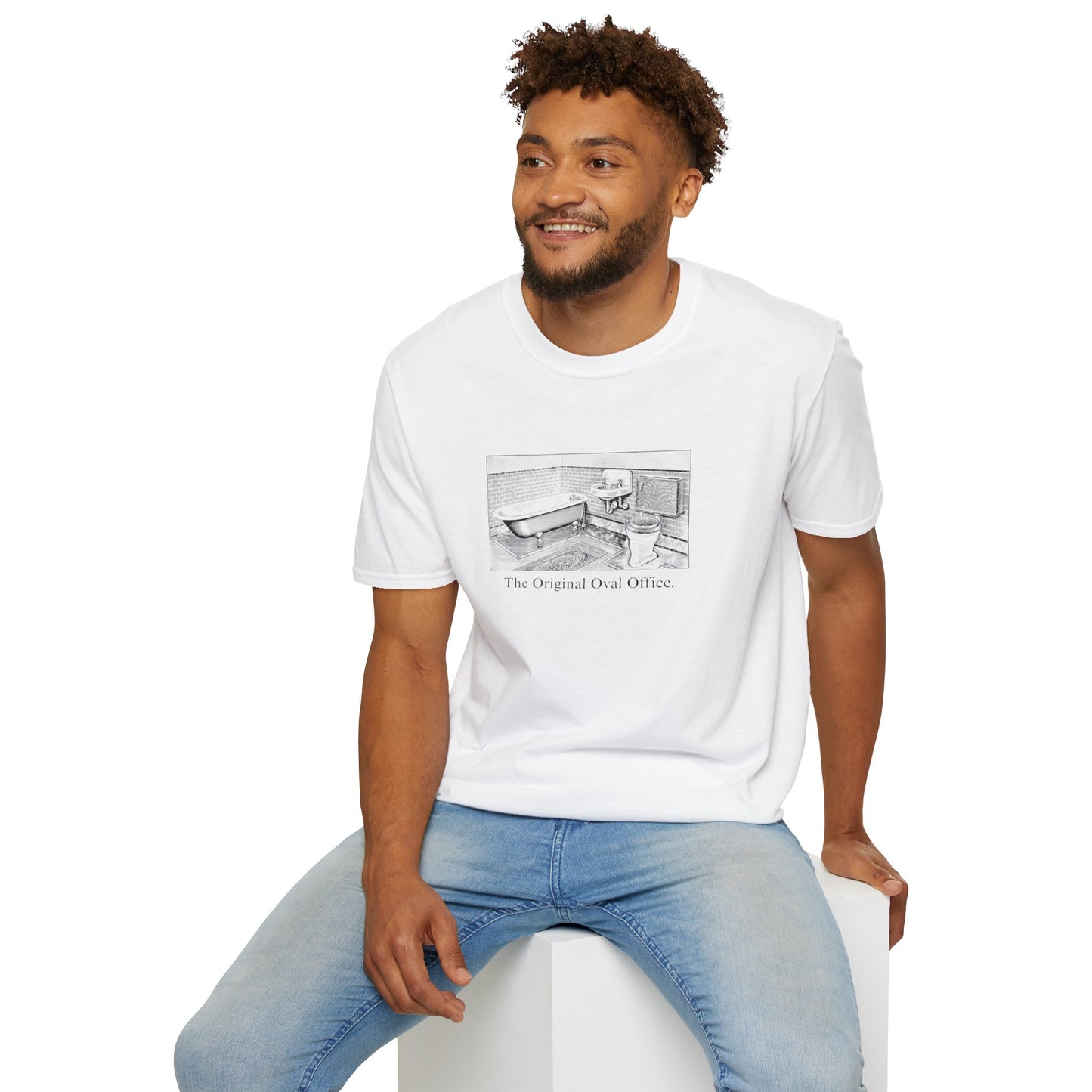 The ORIGINAL Oval Office - The Classic Bathroom Tee